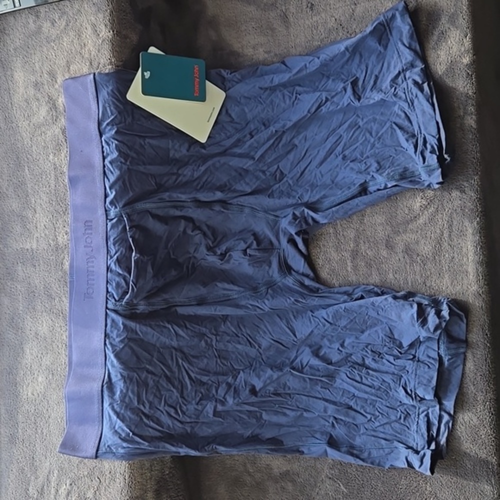 Blue Tommy John Microfiber Boxer Briefs